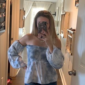 off the shoulder top